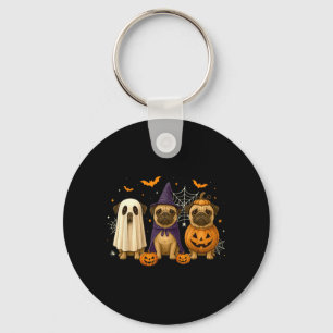 Chaveiro Fantasia de Halloween de Abóbora Bruxa Fantasma Pu