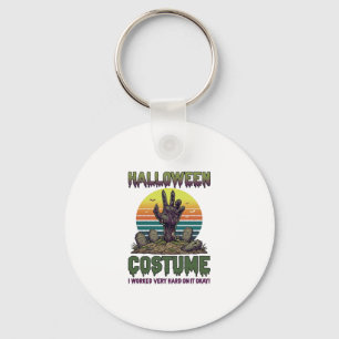 Chaveiro Fantasia de Halloween Mão de Zumbi Lápides do Cemi