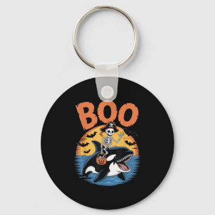 Chaveiro Fantasia de Orca Assustadora no Boo Orca Halloween