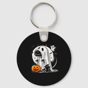 Chaveiro Fantasia de T-rex Fantasma de Dinossauro engraçado