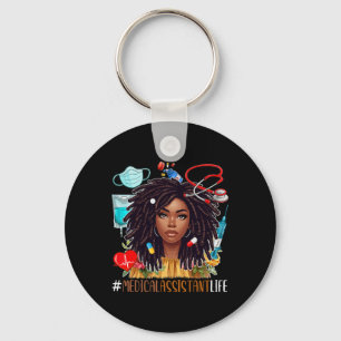 Chaveiro Fantasia Médica de Istambul, Mulher Afro, Brisada