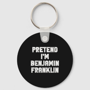 Chaveiro Fantasias de Halloween Fingindo Ser Benjamin Frank