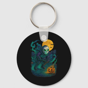 Chaveiro Fantasias Esportivas de Halloween de Hóquei no Gel