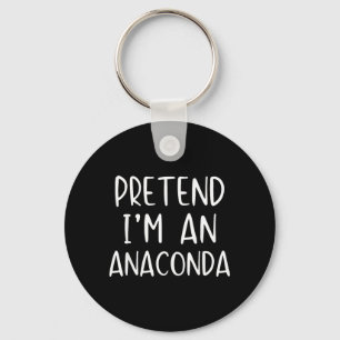 Chaveiro Fantasie um Fantasia de Anaconda Halloween Simples
