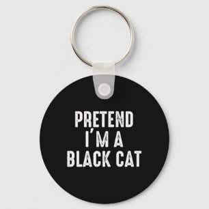 Chaveiro Fantasie Um Traje De Gato Preto Halloween Fácil Pr