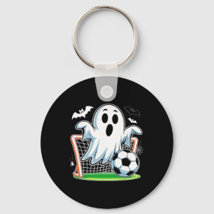 Chaveiro Fantasma Boo Jogando Futebol Funny Halloween Futeb