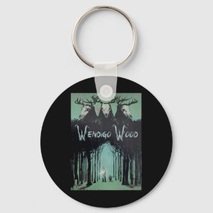 Chaveiro Fantasma Da Madeira Criptid Wendigo