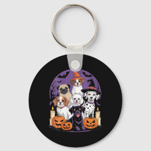 Chaveiro Fantasma de Cachorro Feminino Cachorro Fofo Disfar