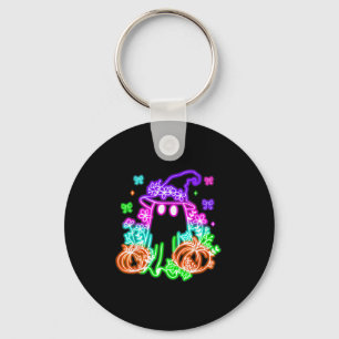Chaveiro Fantasma de Halloween Boo Fofo Abóbora de Bruxa Te