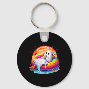 Chaveiro Fantasma do Halloween Esperando Piscina de Diversã