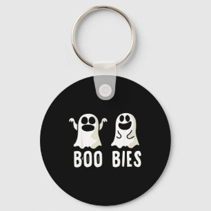 Chaveiro Fantasma engraçado do Boo-bies no Halloween
