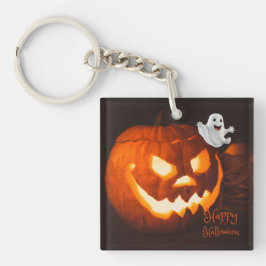 Chaveiro Fantasma Fofo Assustador de Halloween