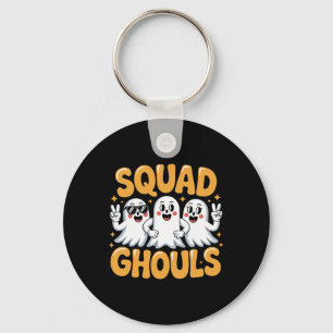 Chaveiro Fantasmas em Quadrado Correspondendo Dia de as Bru