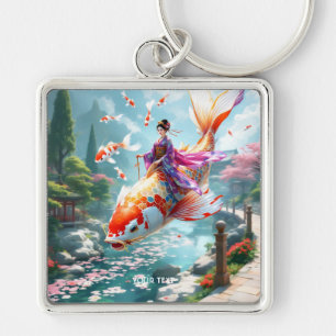 Chaveiro Fantasy Cuide Fish Japonês Girl