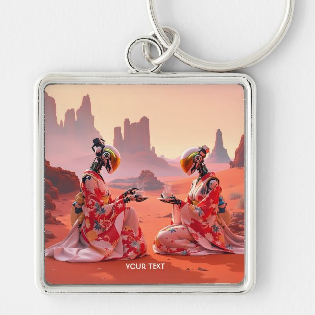 Chaveiro Fantasy Cujo Deserto Marte Tea (Frente)