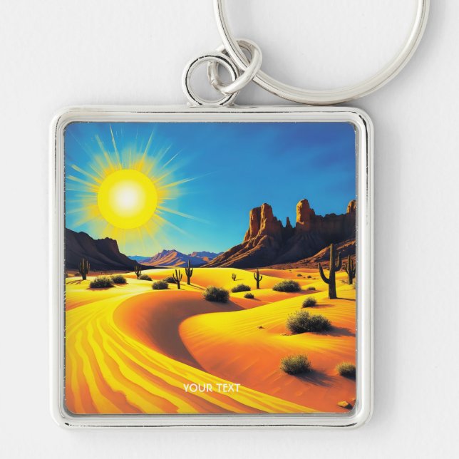 Chaveiro Fantasy Cujo Deserto Sands Rocks (Frente)