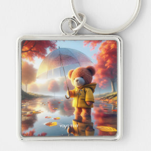 Chaveiro Fantasy Curioso Bear Guarda-chuva