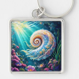 Chaveiro Fantasy Custa Natureza Submarina Mundo