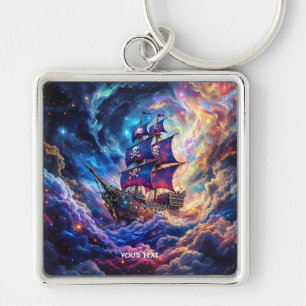 Chaveiro Fantasy Cute Clouts Nave Space