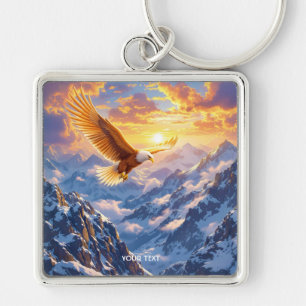 Chaveiro Fantasy Cute Eagle Mounges Sunrise