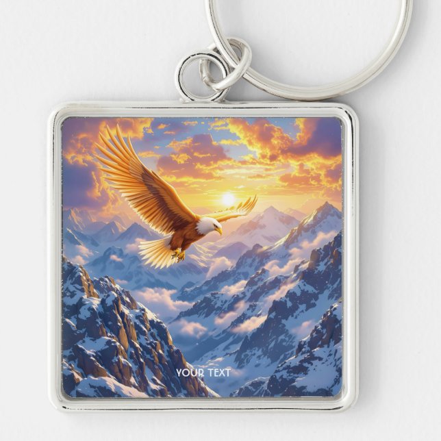 Chaveiro Fantasy Cute Eagle Mounges Sunrise (Frente)