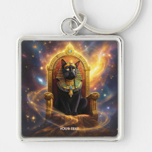 Chaveiro Fantasy Cute Pharaoh Regal Cat