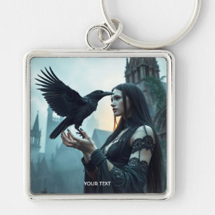 Chaveiro Fantasy Cute Renaissance Gothic Mulher
