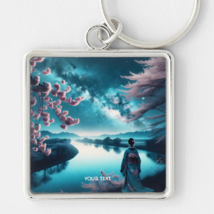 Chaveiro Fantasy Cute Sakura Girl Night