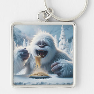Chaveiro Fantasy Cute Spaghetti Yeti Neve