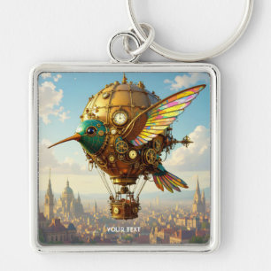 Chaveiro Fantasy Cute Steampunk Sky