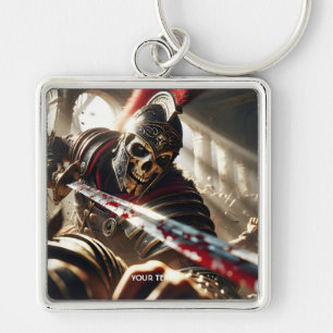Chaveiro Fantasy Cute Warrior Ancial Armor