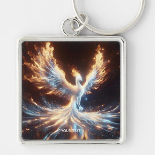 Chaveiro Fantasy Fênix Fire Reborn