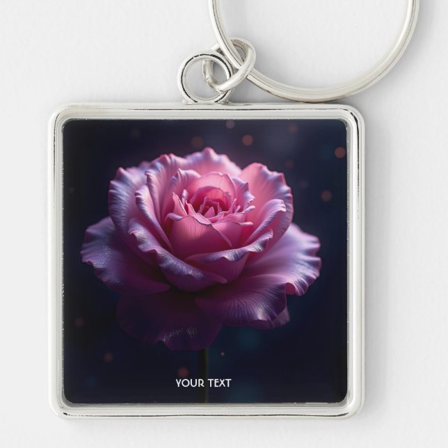 Chaveiro Fantasy Linda Rosa Rosa Rosa Rosa Rosa Rosa (Frente)