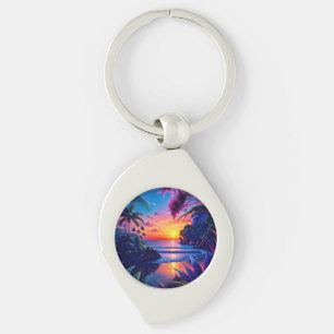Chaveiro Fantasy Tropical Beach Two