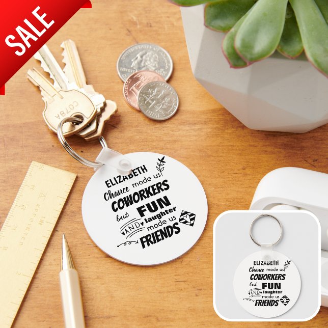 Chaveiro Farewell Coworker Boss - we are Friends Custom (Criador carregado)