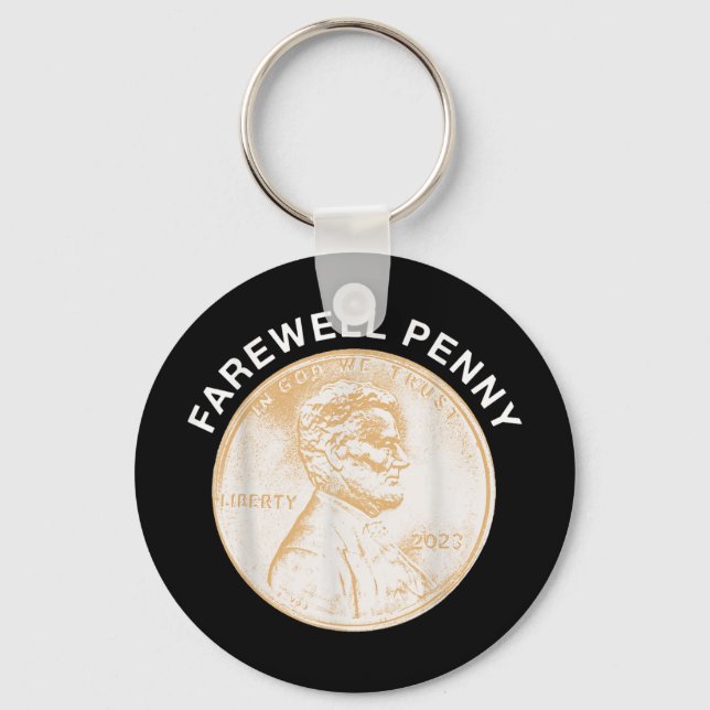 Chaveiro Farewell Penny - Fim da Produção das Pennies dos E (Frente)