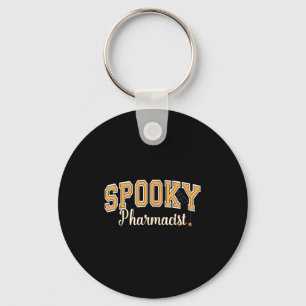 Chaveiro Farmacêutica Soky Halloween Sder Varsity Orange Le