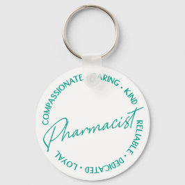 Chaveiro Farmacêutico afirma branco verde