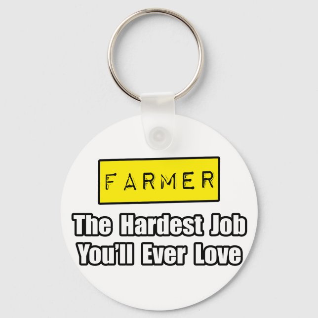 Chaveiro Farmer... Trabalho mais difícil que você vai amar (Frente)