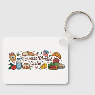 Chaveiro Farmers Market Girlie Girly Trendy Aesthetic Local