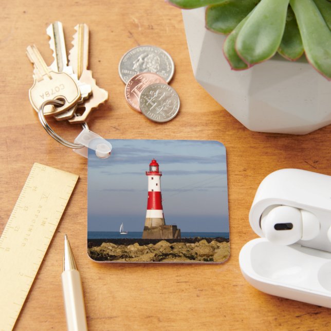 Chaveiro Faróis | Farol de Beachy Head Inglaterra (Mesa)