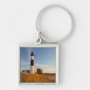 Chaveiro Farol Big Sable Point no Lago Michigan 3