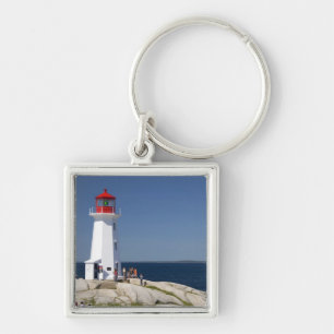 Chaveiro Farol de Peggy's Cove, Nova Scotia, Canadá.