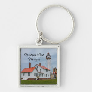 Chaveiro Farol de Ponto Branco