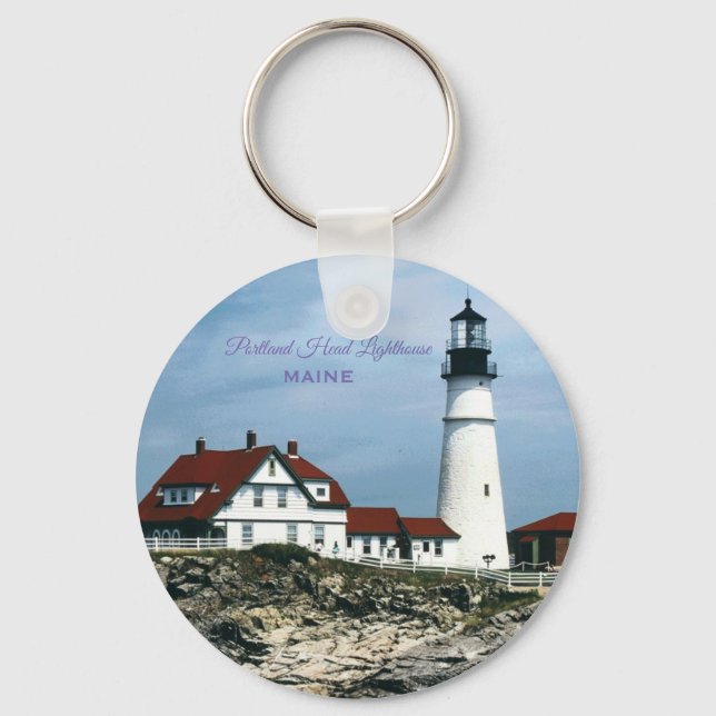 Chaveiro Farol de Portland Head - Maine (Frente)