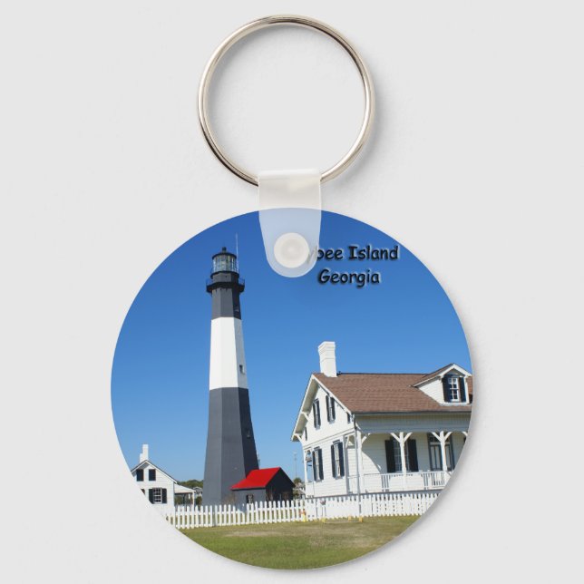 Chaveiro Farol de Tybee Island (Frente)