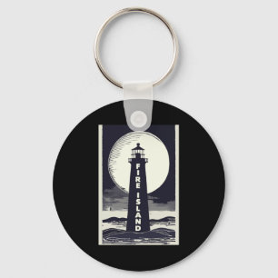 Chaveiro Farol Fire Island Nova York Lua