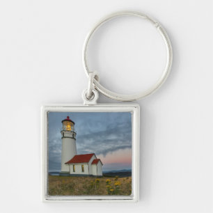 Chaveiro Farol mais antigo de Oregon no Estado de Cape Blan