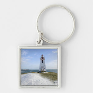 Chaveiro Farol   Novo Brunswick de Arran da polegada