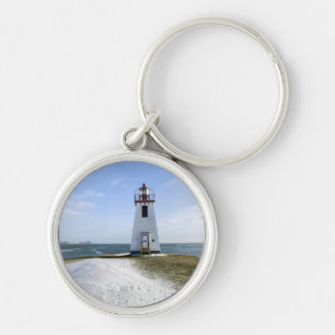Chaveiro Farol Novo Brunswick de Arran da polegada